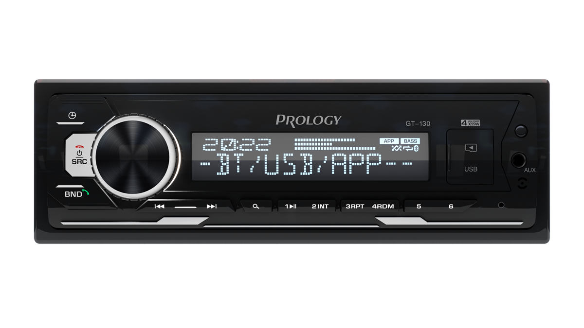 PROLOGY GT-130 - FM SD/USB ресивер с Bluetooth - фото