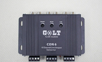 Прeобразователь уровня сигнала COLT CON 6